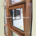 Сертифицированные NAMI окна от пола до потолка стоят с деревянными окнами с плоской крышей